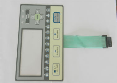 Выбитый переключатель мембраны ориентированной на заказчика кнопочной панели гибкий с куполом металла
