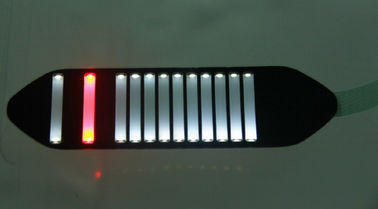 Коммерчески освещенный контржурным светом водоустойчивый переключатель мембраны с светами СИД, низкая мощность