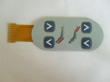 Текстурированный водоустойчивый переключатель мембраны с цепью FPC гибкой для медицинского оборудования