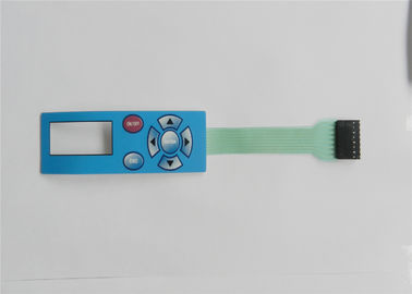Кнопочные панели переключателя мембраны пульта управления ключей OEM тактильные, верхний слой кнопочной панели СИД