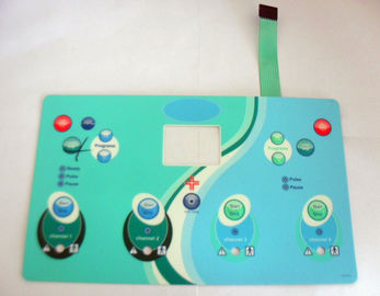 Подгонянный печатающ кнопочную панель графиков и верхних слоев ПК поликарбоната
