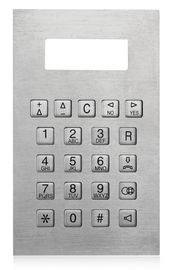 Неуничтожаемая кнопочная панель с backlit ключами, доступа двери RS232 кнопочная панель PS2