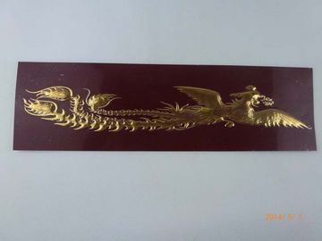 Плиты имени металла китайской традиционной картины алюминиевые с зашкурить/провод - поверхность чертежа