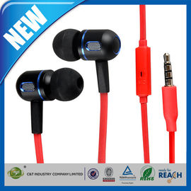 Красное В-Ухо 3.5mm наушники или Шум-Изоляция стерео Earbuds наушника с микрофоном