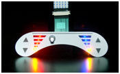 Агрегат переключателя мембраны EL электролюминесцентным/переключатель фильма освещенные контржурным светом ПК для украшения
