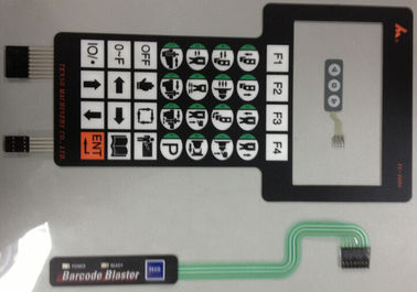 PCB переключателя мембраны серебряного затира водоустойчивый, переключатели клавиатуры мембраны