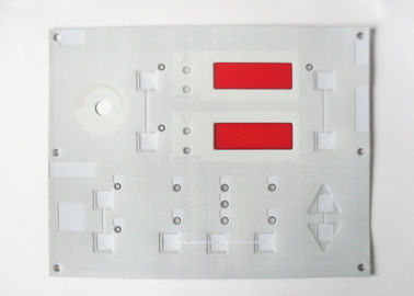 Лоснистый переключатель мембраны FPC/PCB/силиконовая резина окна освещенный контржурным светом СИД для оборудования