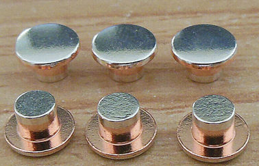 Электрический контакт серебра Trimetal высокой точности для миниого переключателя кнопки