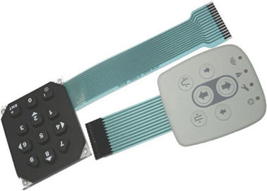 Одиночный переключатель мембраны PCB клавиатуры Ключ-выбивая с плакировкой Чисто-Олова
