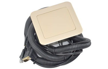 Черная коробка соединения Tabletop, хлопает вверх выход силы гнезда RJ45